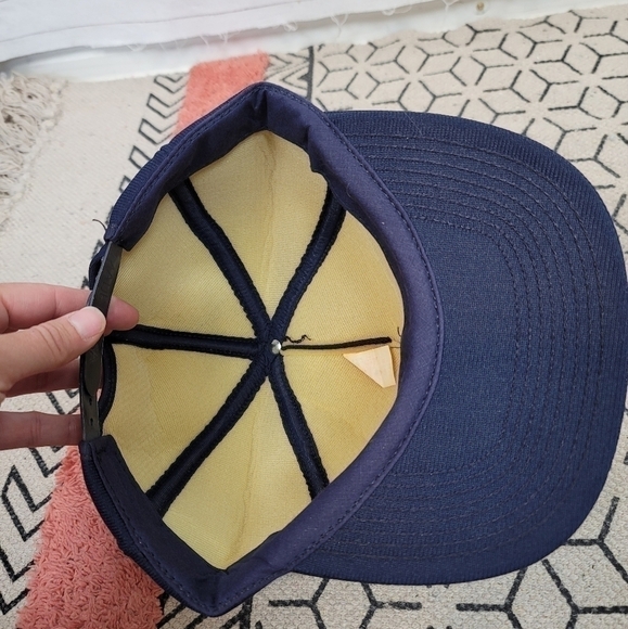 CUSTOM TOWING VINTAGE NAVY TRUCKERS HAT, ONE SIZE - Picture 4 of 8